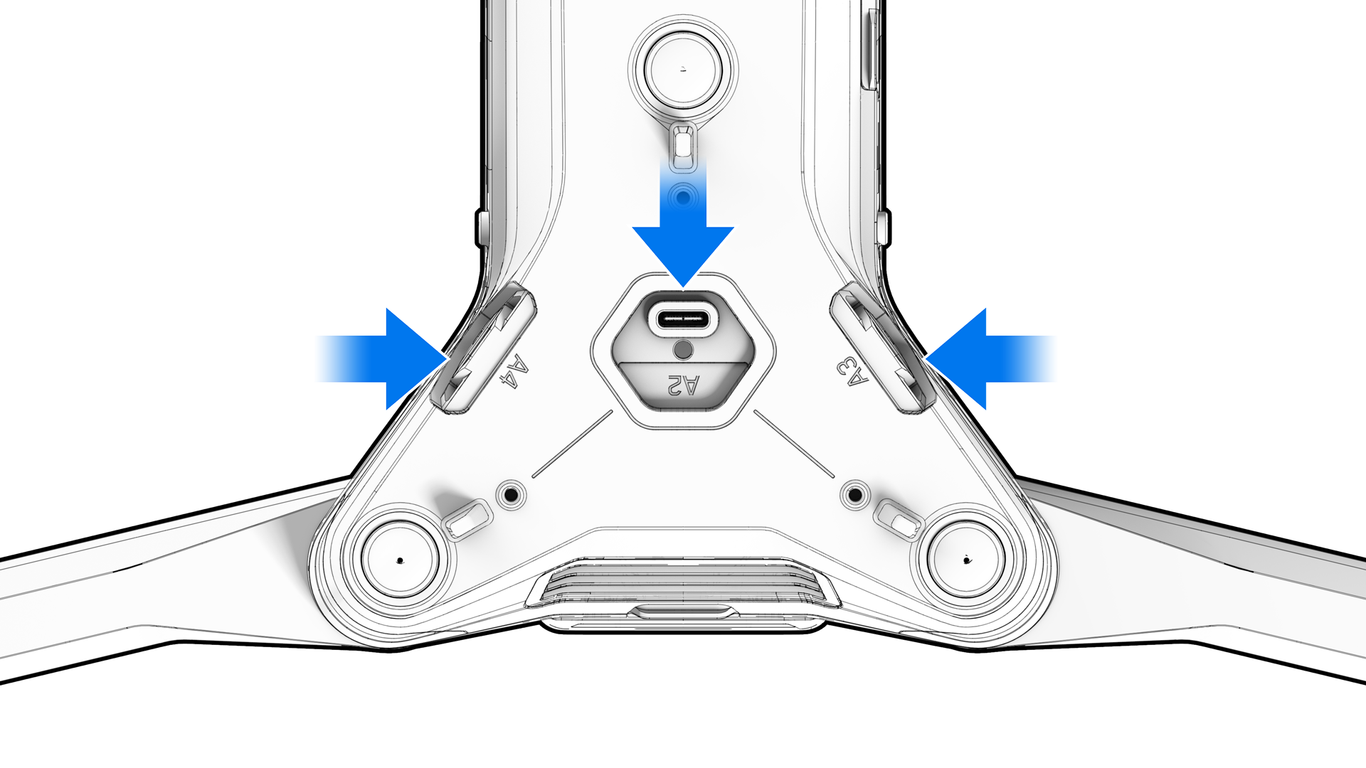 What attachments are available with Skydio X10 Skydio