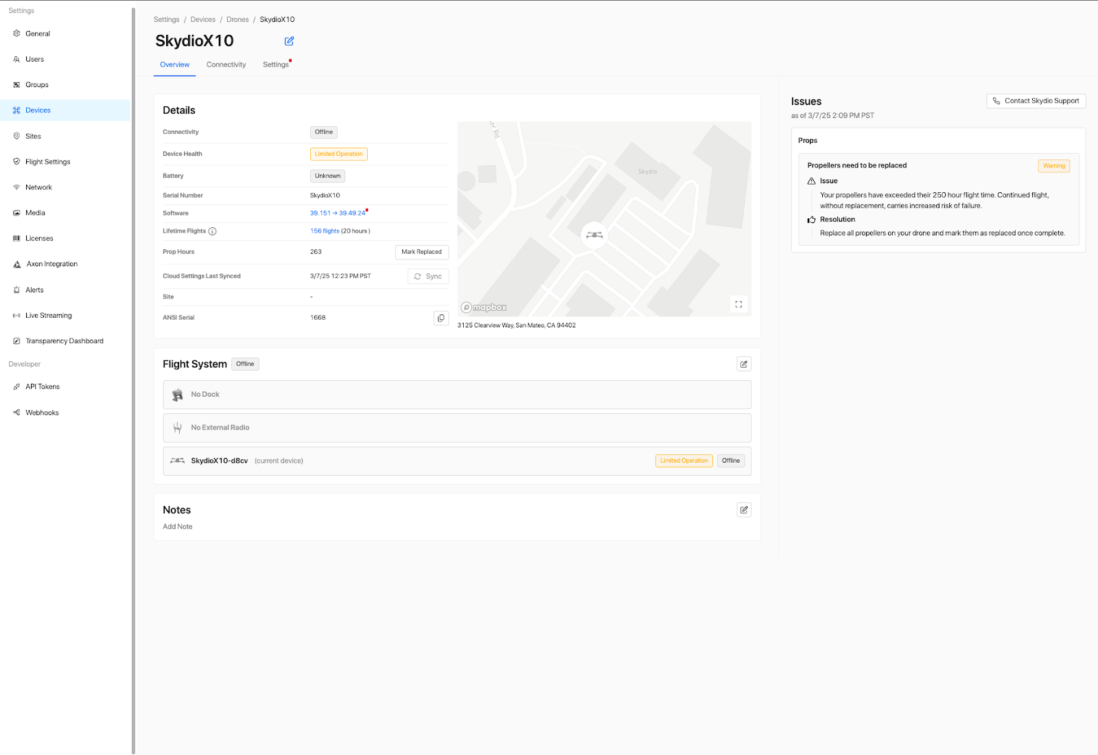 CS_Cloud_media_UI_drone_device_page.png