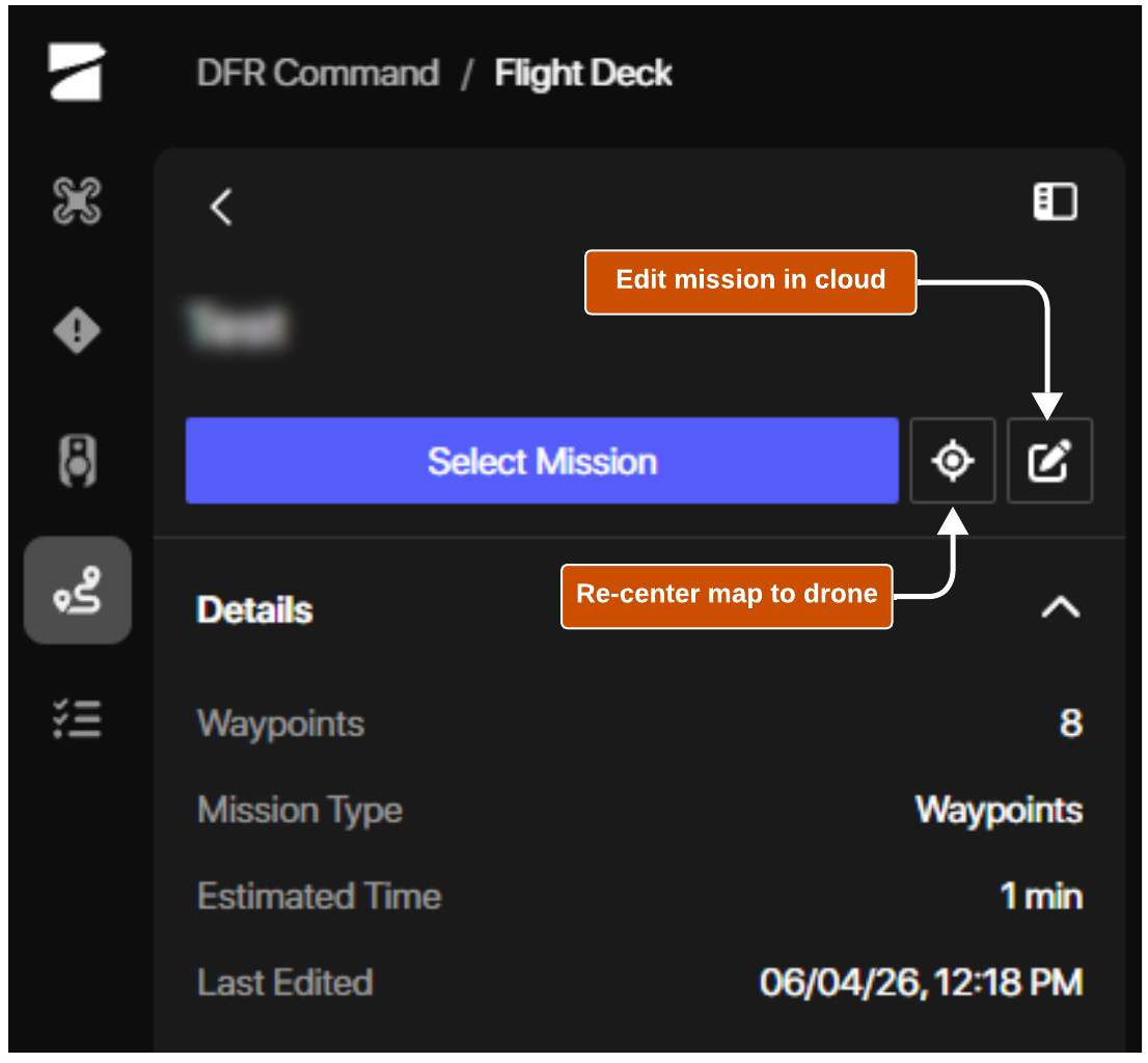 Remote Flight Deck Mission Details